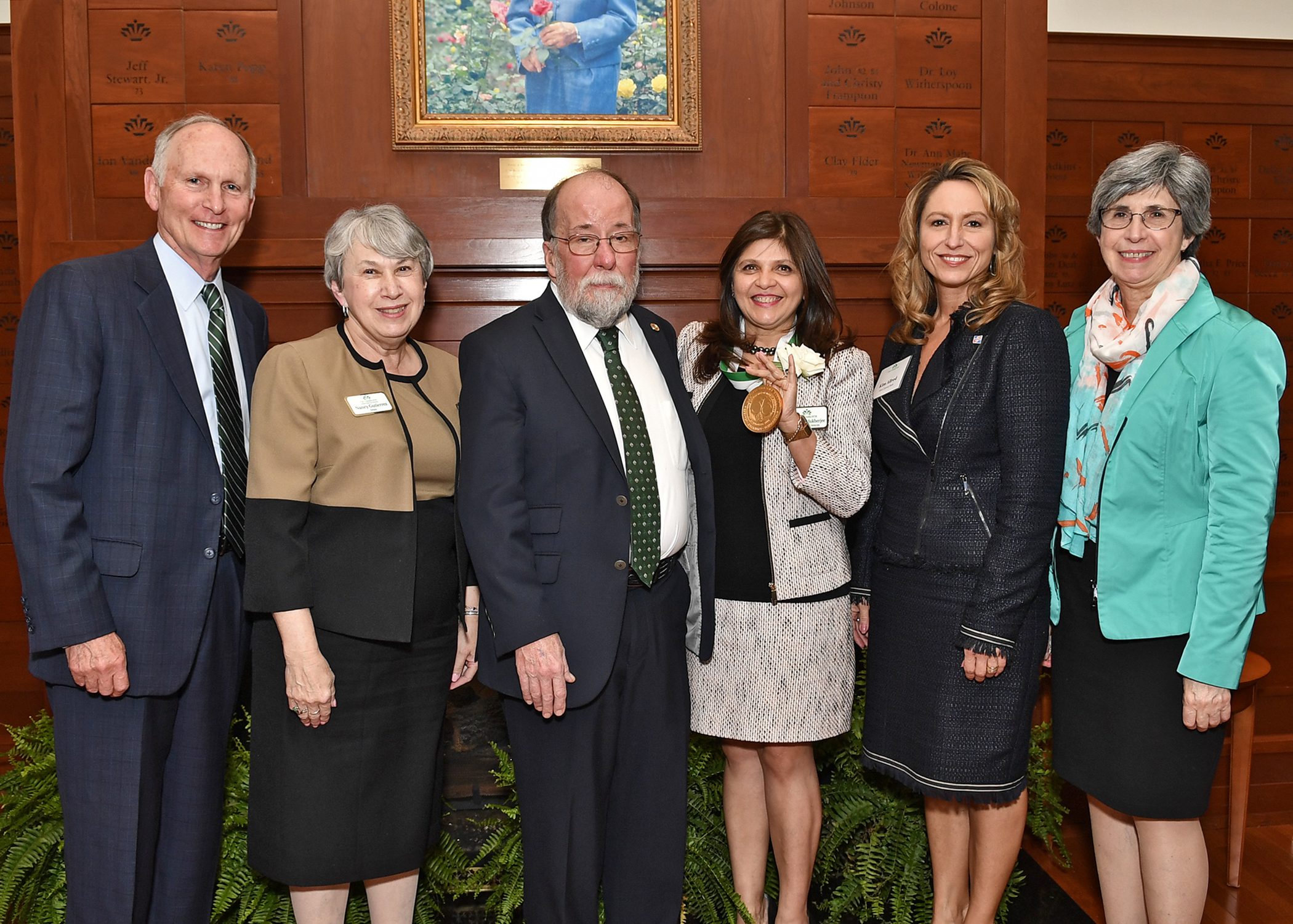 Mukherjee with awards group