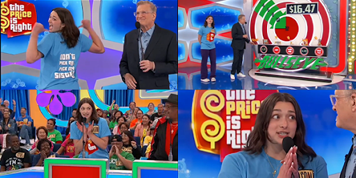 Madison Riley on "The Price is Right"