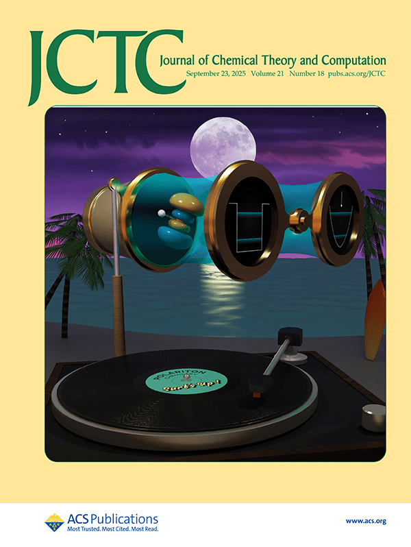 Cover of the Journal of Chemical Theory and Computation featuring the Foley Lab's "Surf's Up" image.