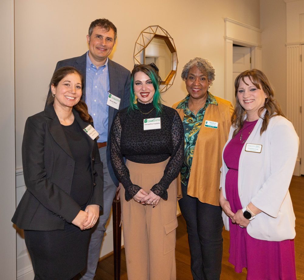 5 UNC Charlotte Klein College of Science researchers.