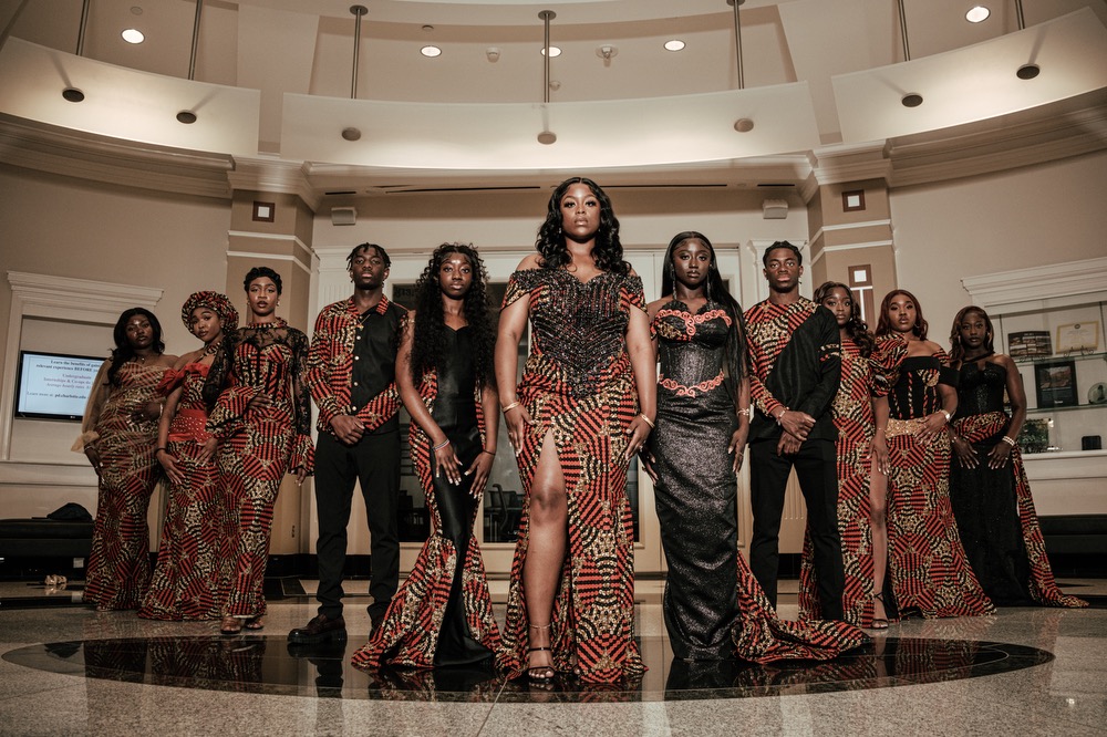 Ntasin and eleven executive board members pose for official photo.